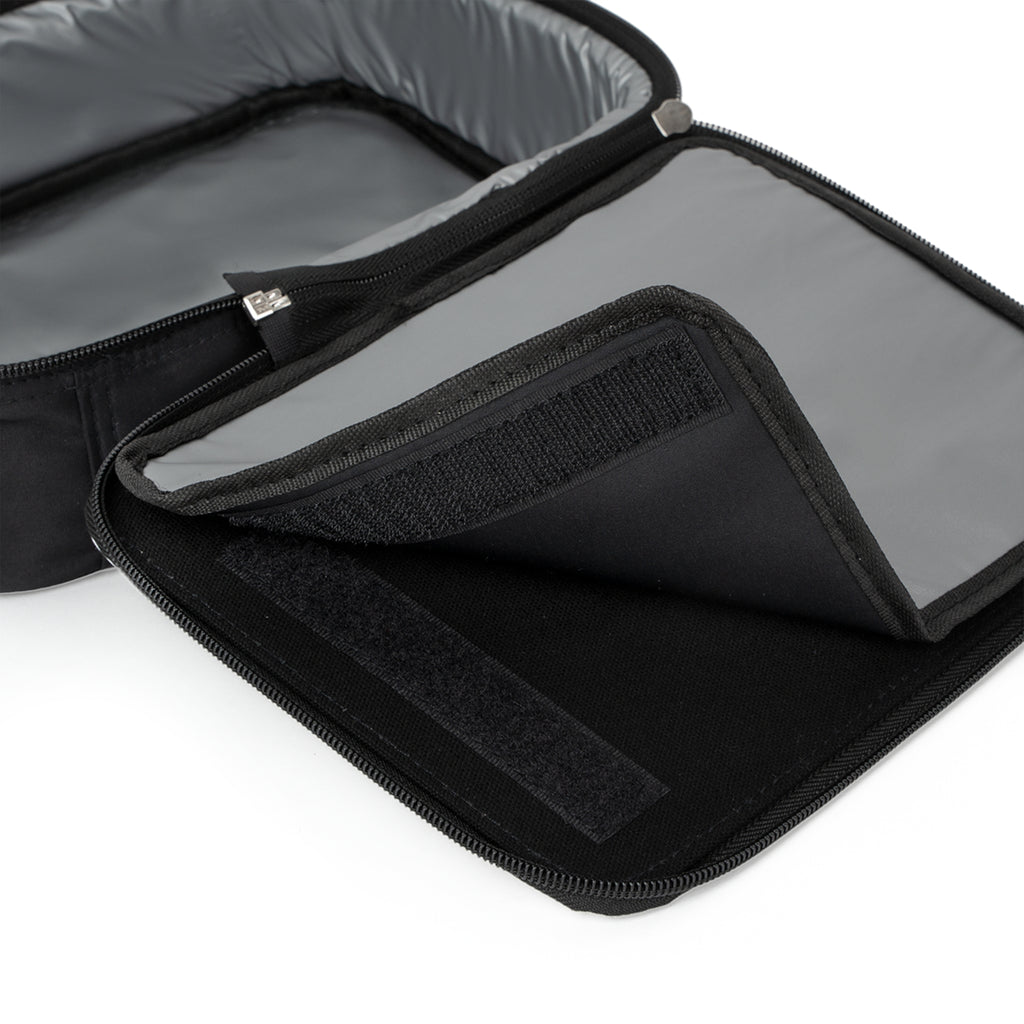 Time of the Matrix Lunch Bag — Futuristic Cyber Grid Insulated Tote