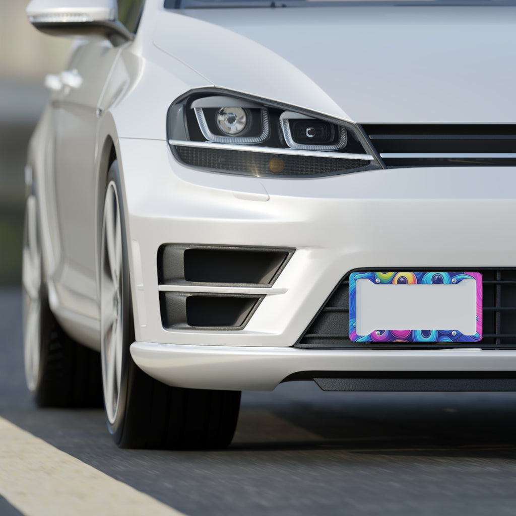 License Plate Frame - Cosmic Eyeball's Design