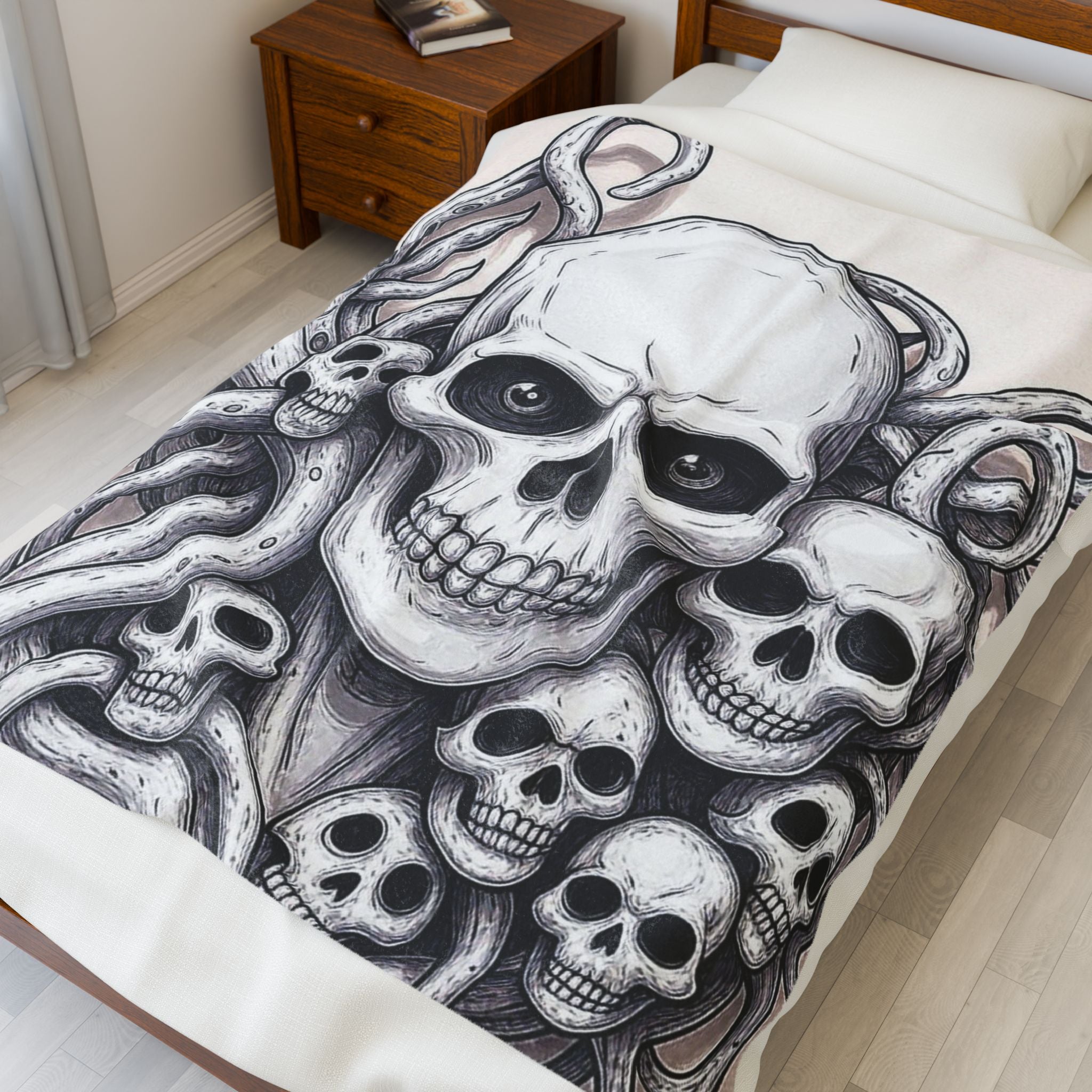 Plush Blanket - Death's Tentacles Design