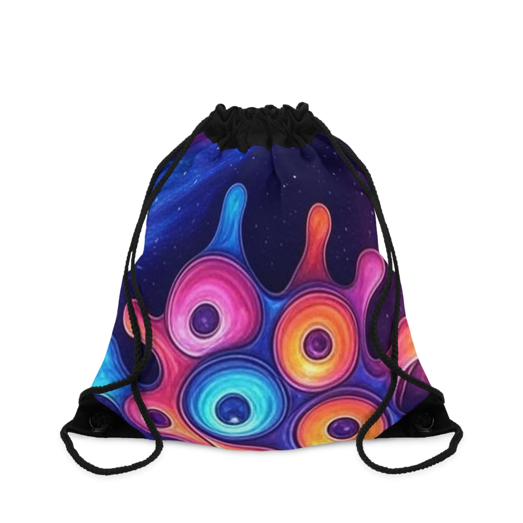 Drawstring Bag - Dripping Eyeballs Halloween Accessory