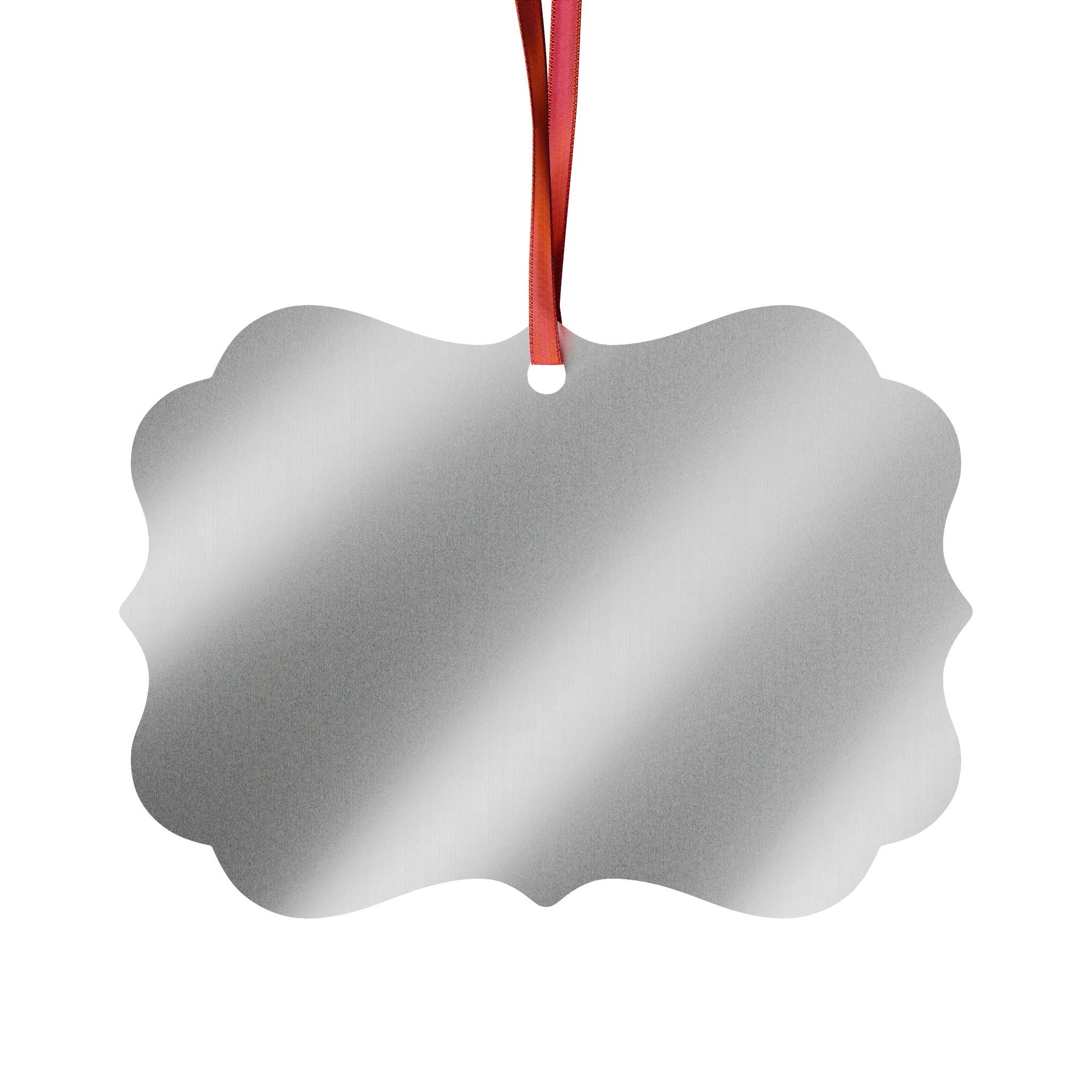Snowflake Aluminum Ornament — Unique Holiday Ornament (1/5/10/20 pcs)
