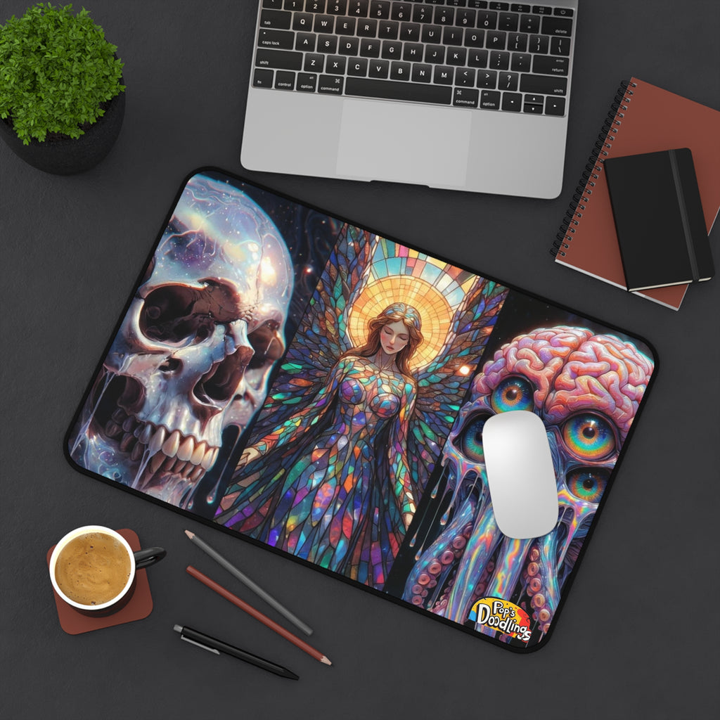 Trilogy Mind Desk Mat — A Lot on the Mind (Levels 1–3)