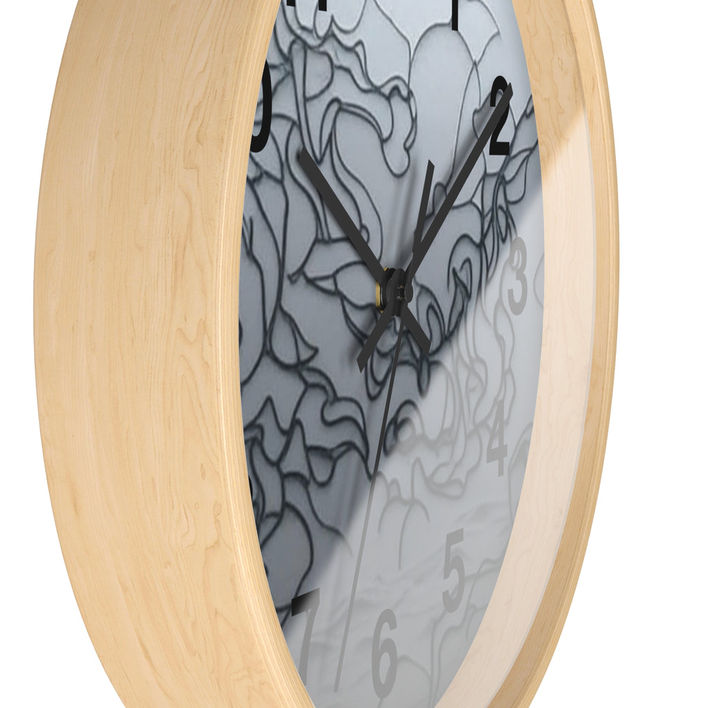 Cracked Time Wall Clock