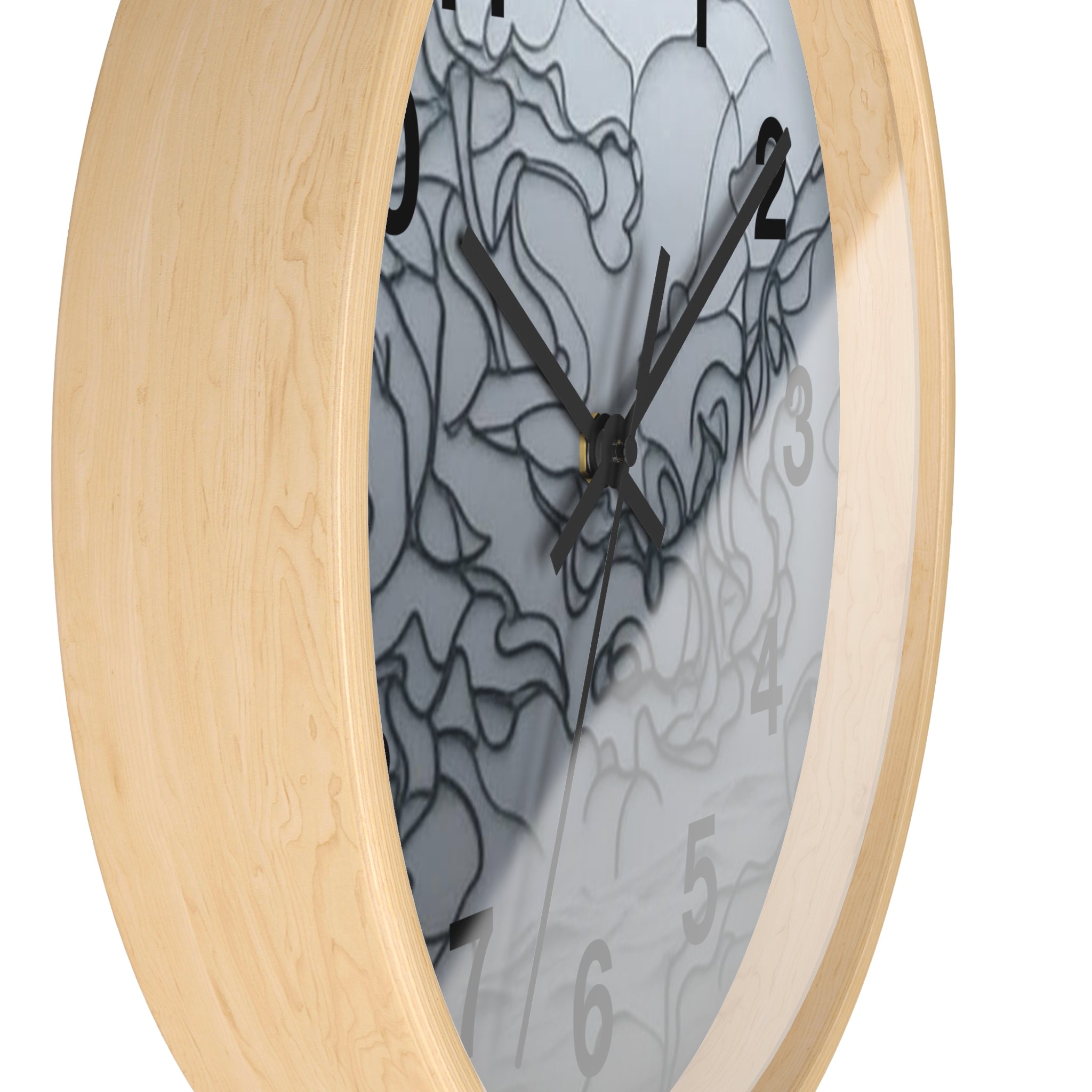 Cracked Time Wall Clock