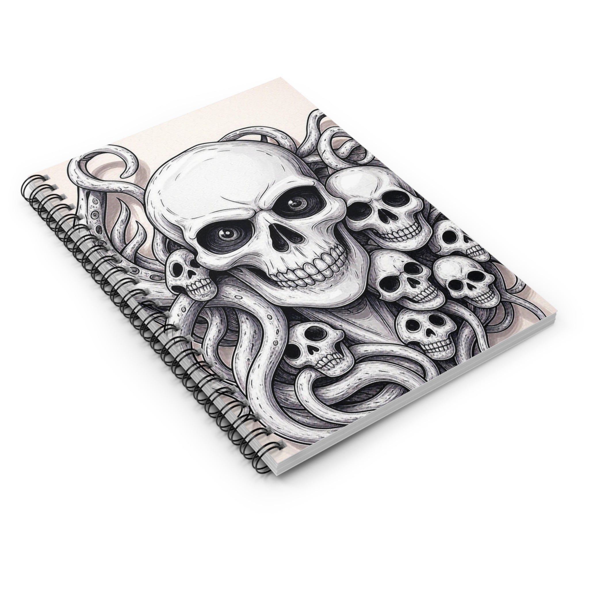 Spiral Notebook - Deaths Tentacles Ruled Line