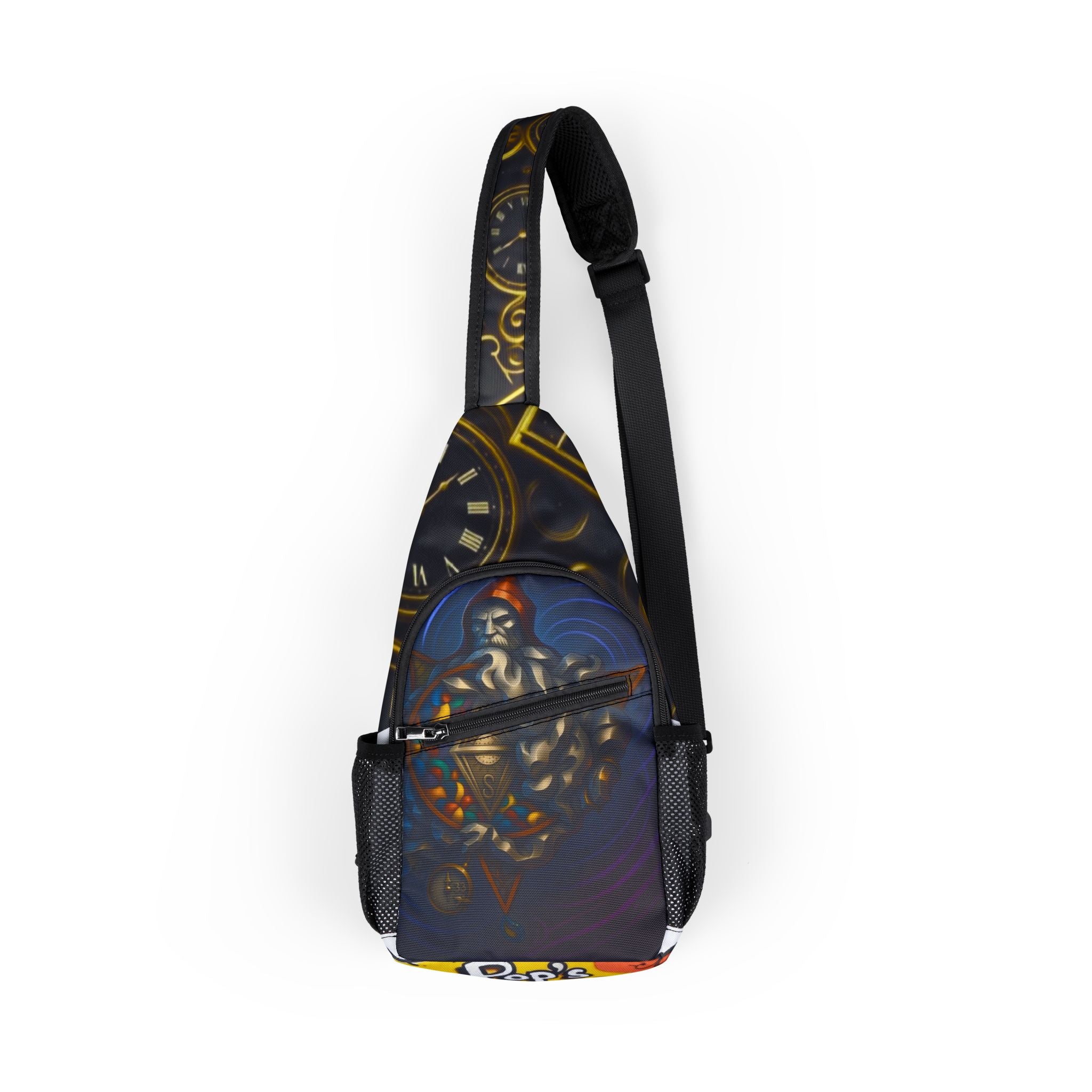 Grand Master Chest Bag — All-Over Print Streetwear Sling