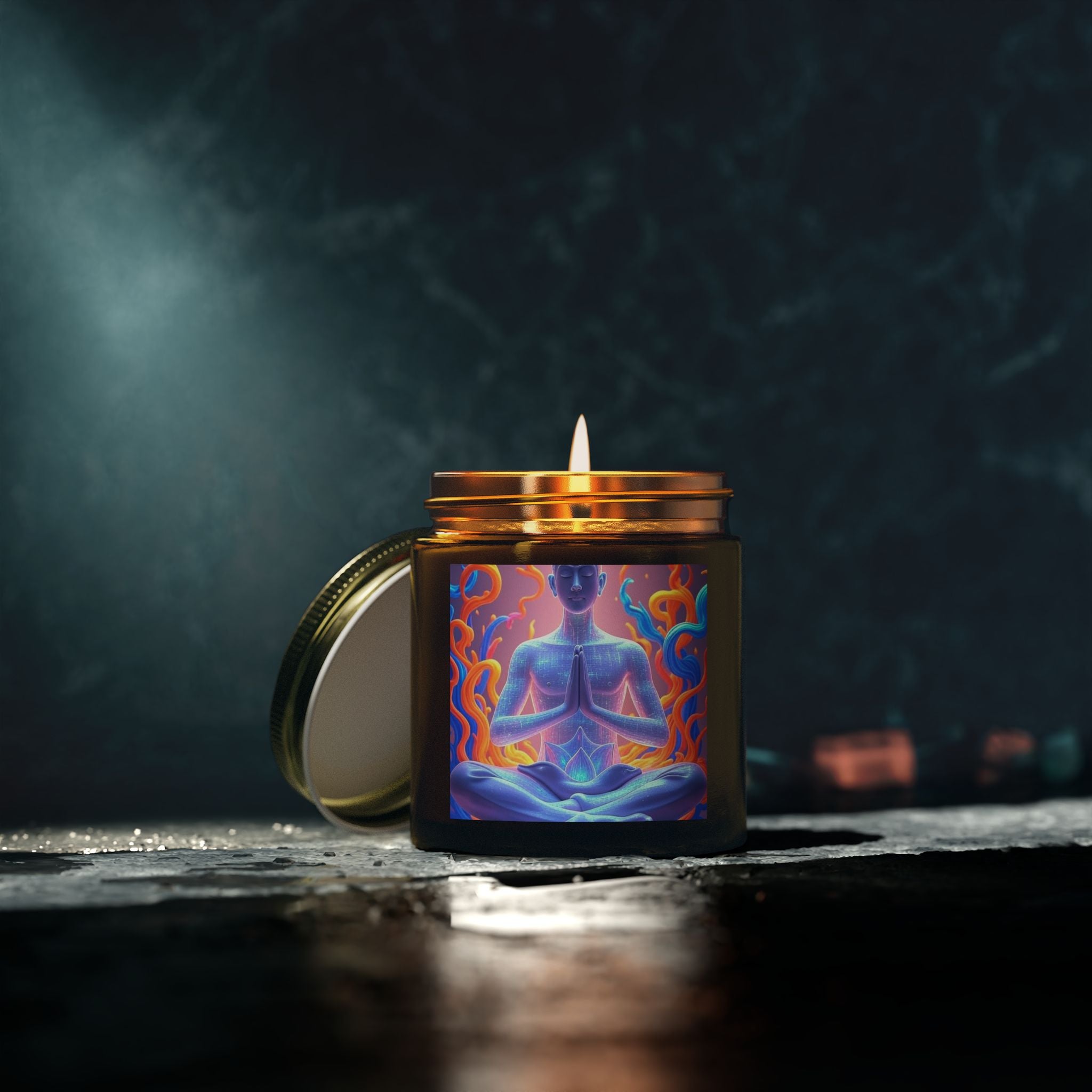 Scented Candles, Coconut Apricot Wax (4oz, 9oz)