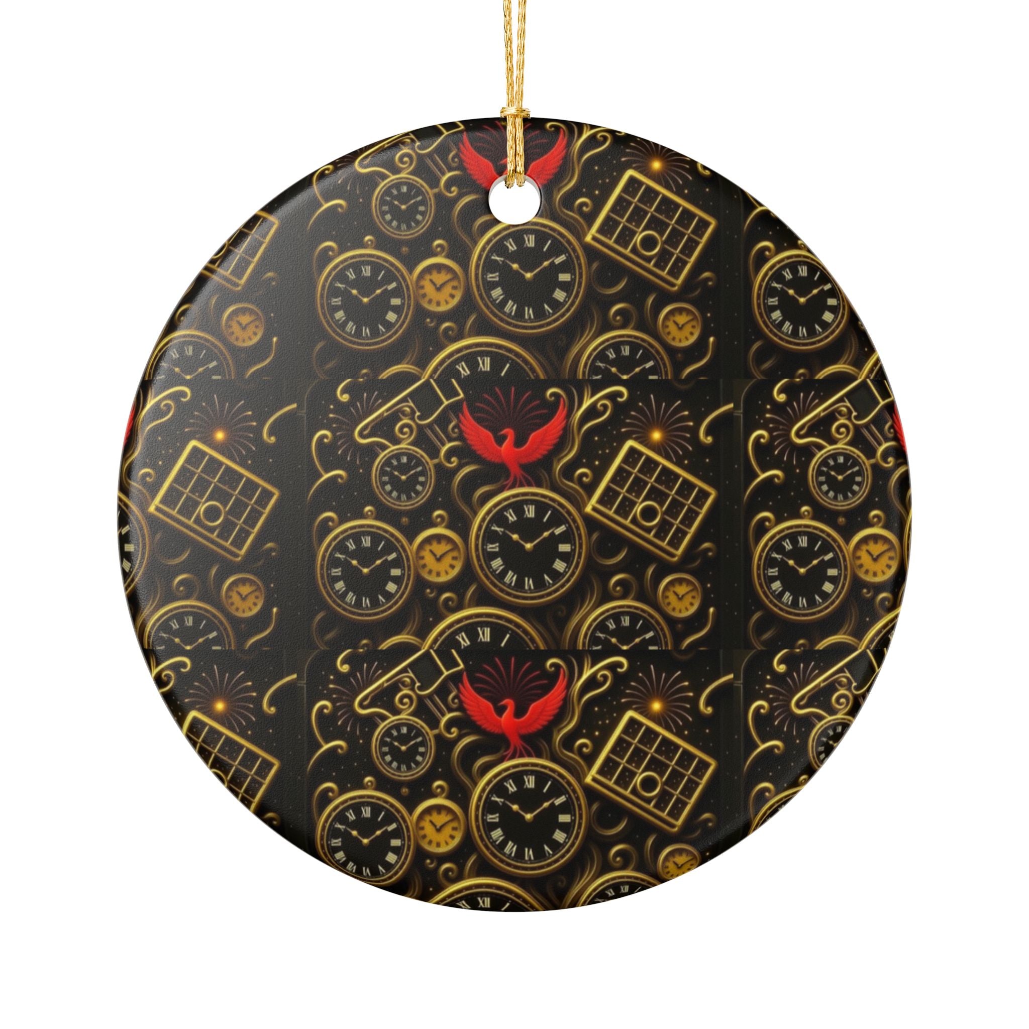 Ornament Decor - Phoniex of Moves Ceramic Decoration
