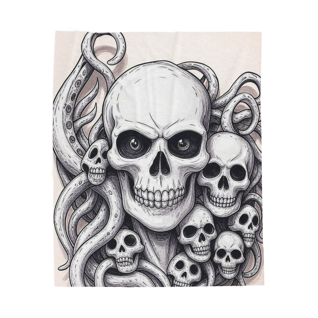 Plush Blanket - Death's Tentacles Design