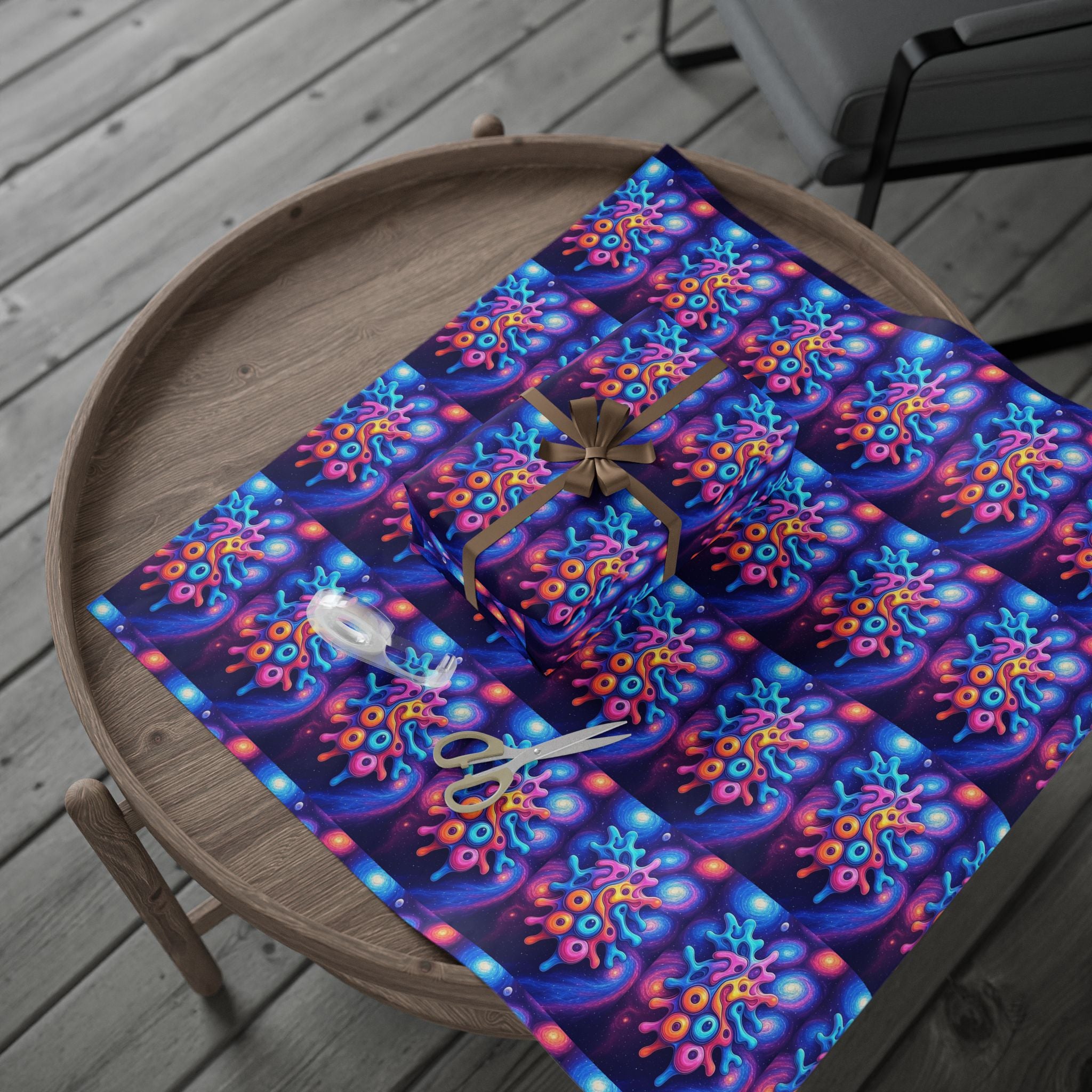 Holiday Cosmic Wrapping Papers