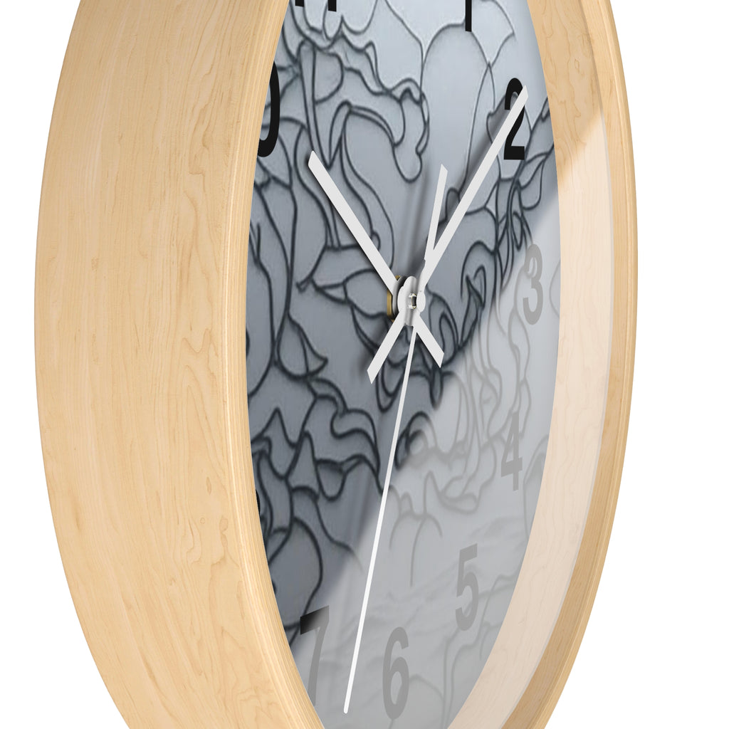 Cracked Time Wall Clock