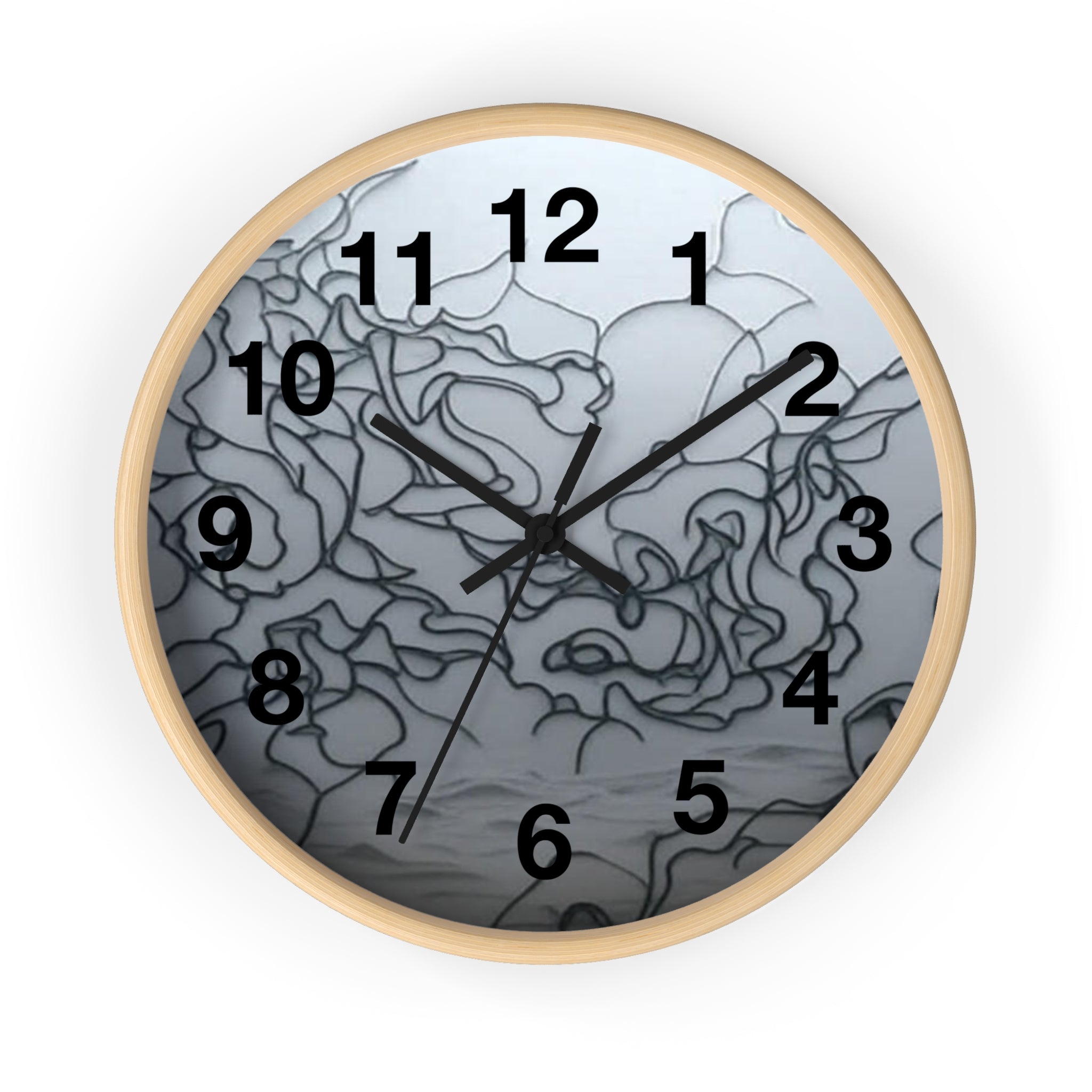 Cracked Time Wall Clock