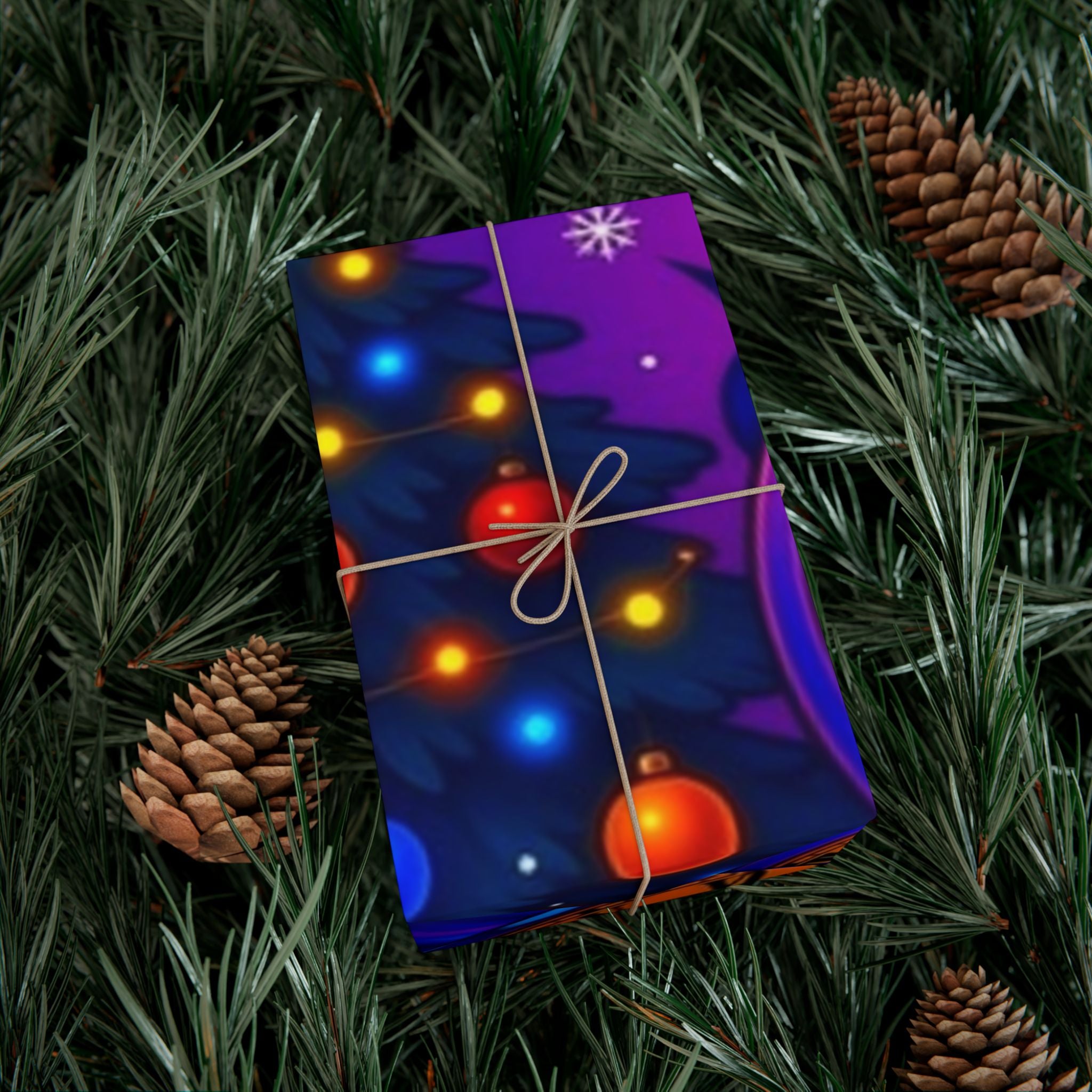Gift Wrap Papers - Christmas and Time Special Design