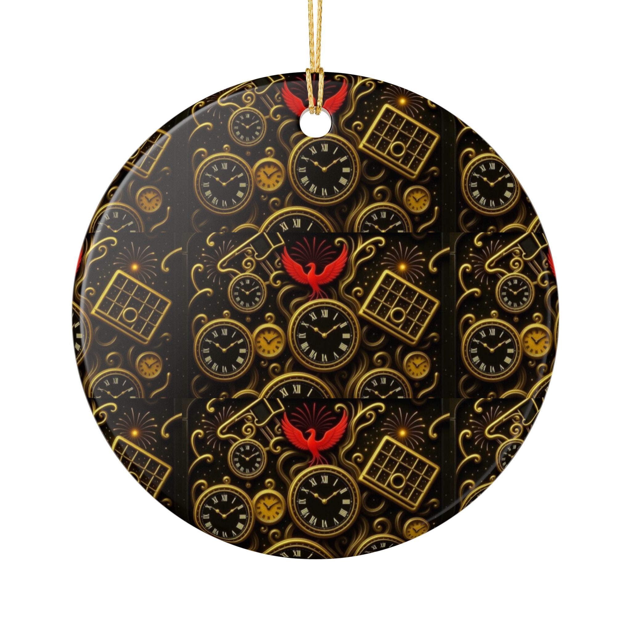 Ornament Decor - Phoniex of Moves Ceramic Decoration