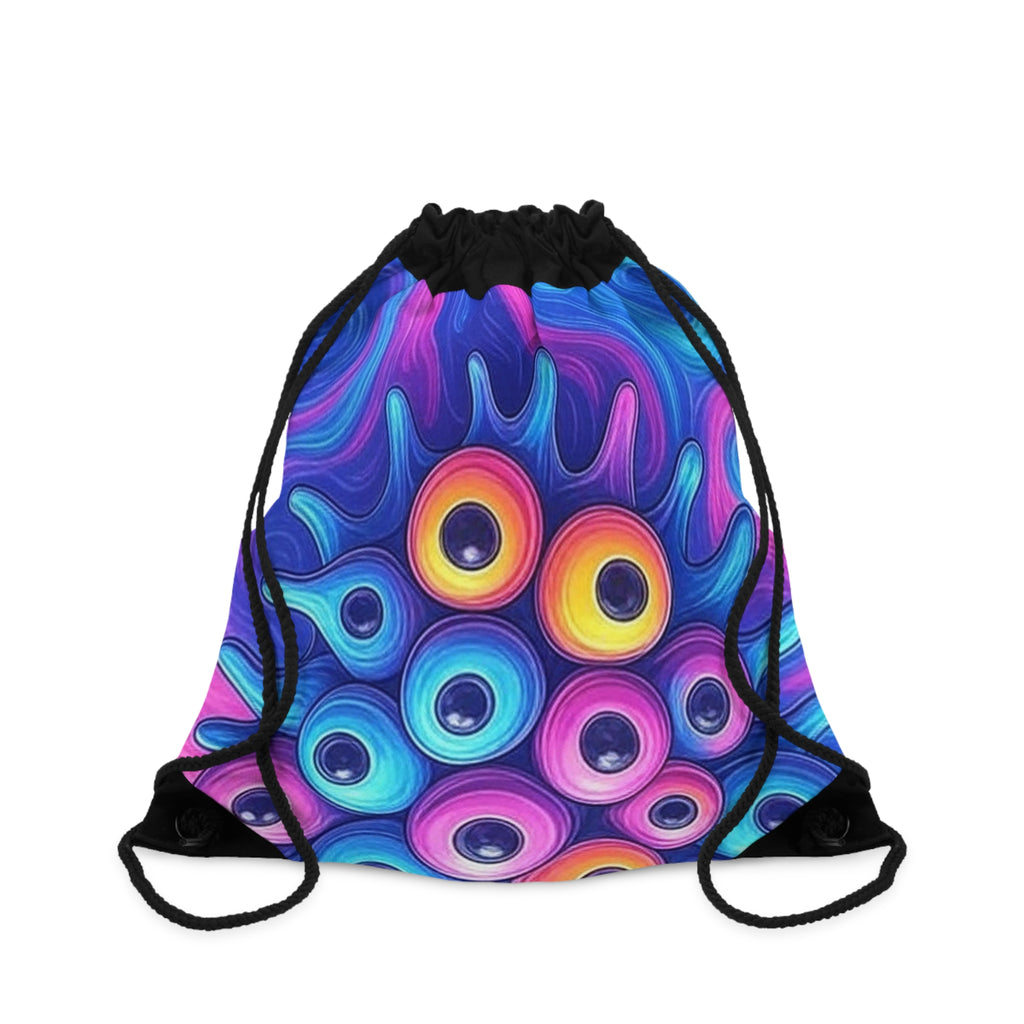 Drawstring Bag - Cosmic Eyes Design