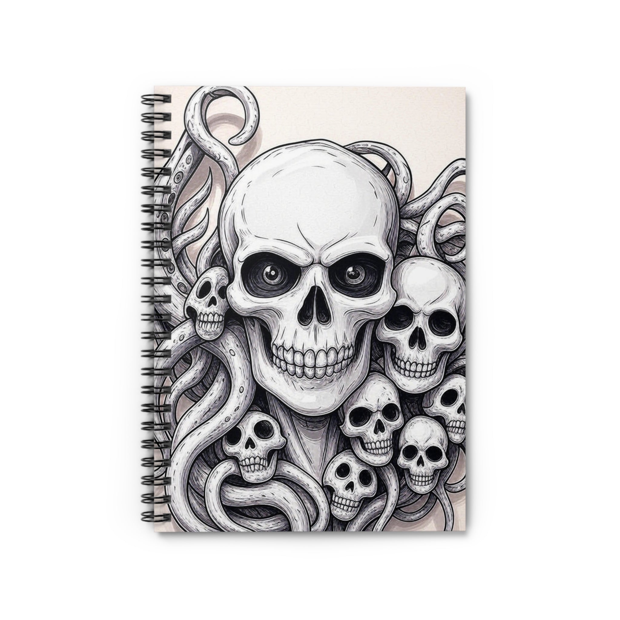 Spiral Notebook - Deaths Tentacles Ruled Line