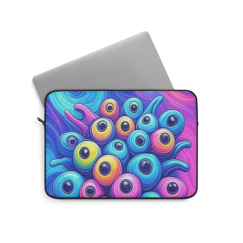 Laptop Sleeve - Cosmic Eyeballs Galaxy Design