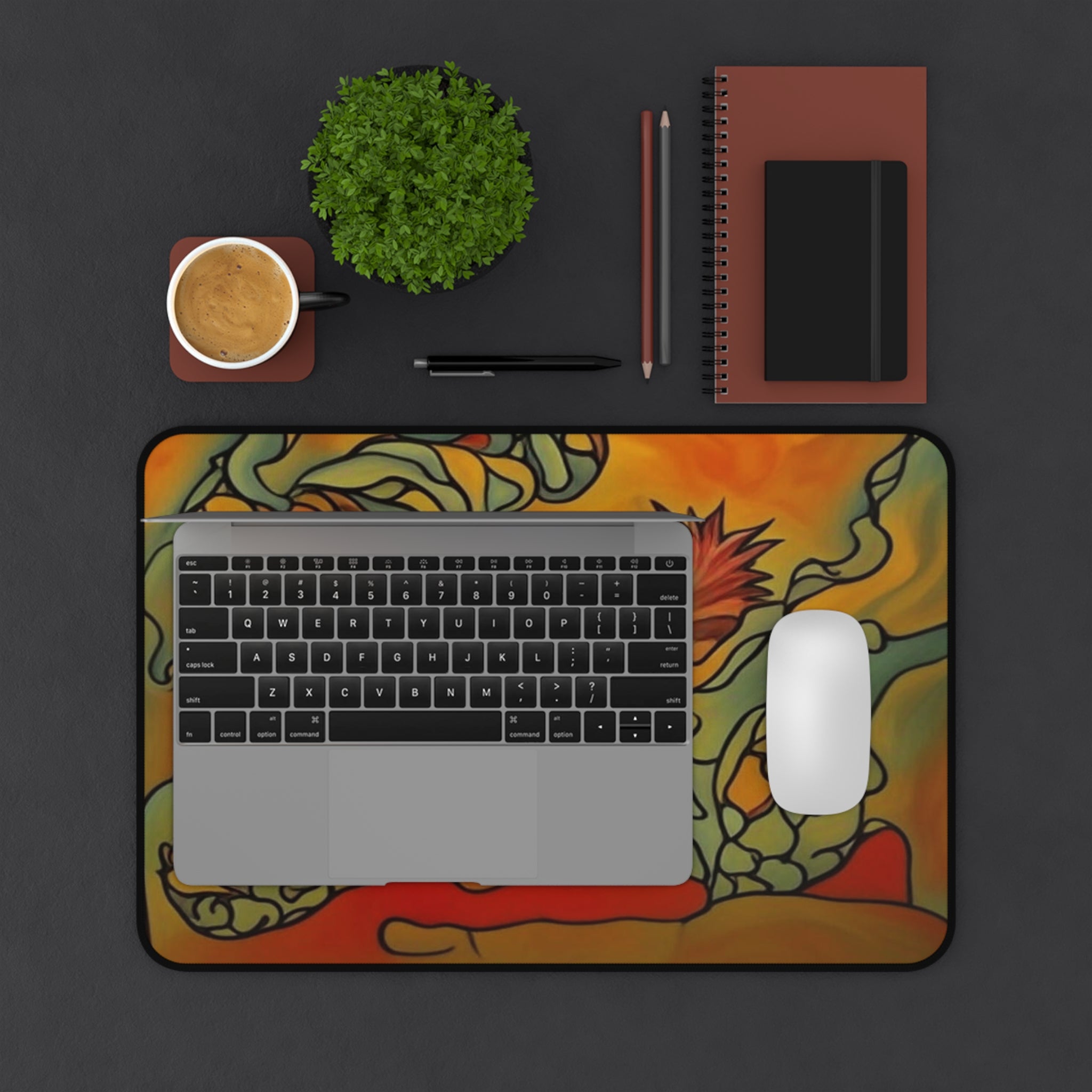 Desk Mat - Mystical Dragon Design