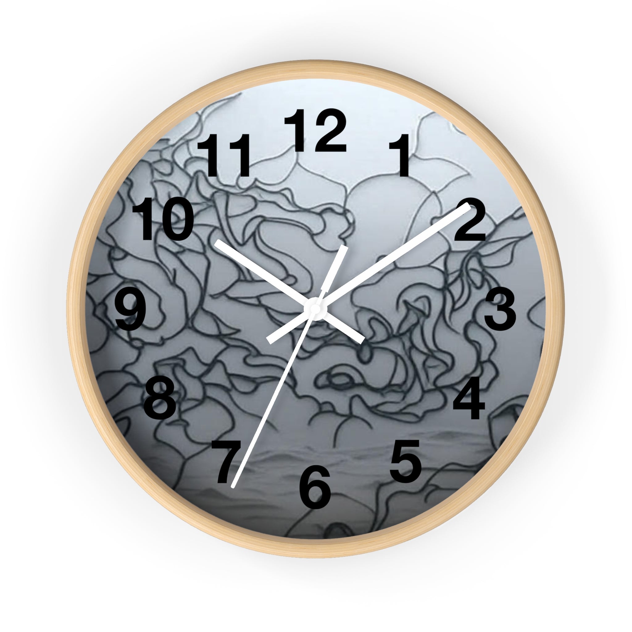 Cracked Time Wall Clock