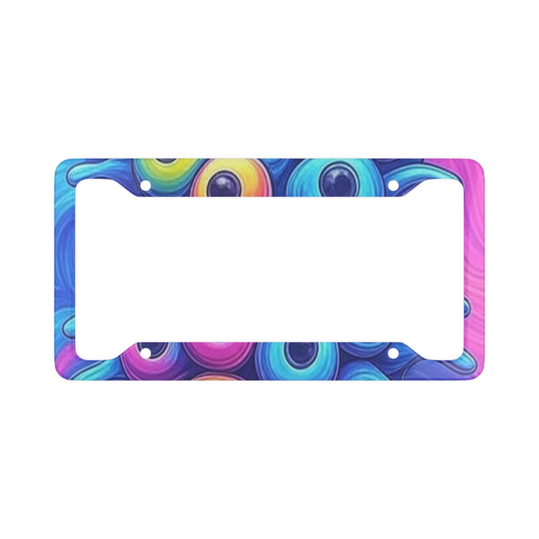 License Plate Frame - Cosmic Eyeball's Design
